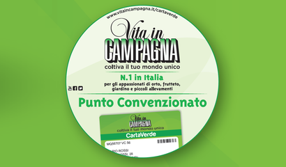 Vita in campagna carta verde e coupons