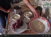 Come preparare il risotto all'uva