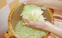 Preparazione dei crauti