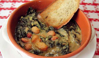 zuppa cavolo nero fagioli