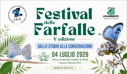 Festival delle Farfalle 2026: a Valverde (Pavia) una giornata dedicata a natura, biodiversità e conservazione